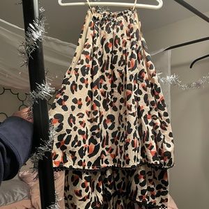 Leopard Print Romper